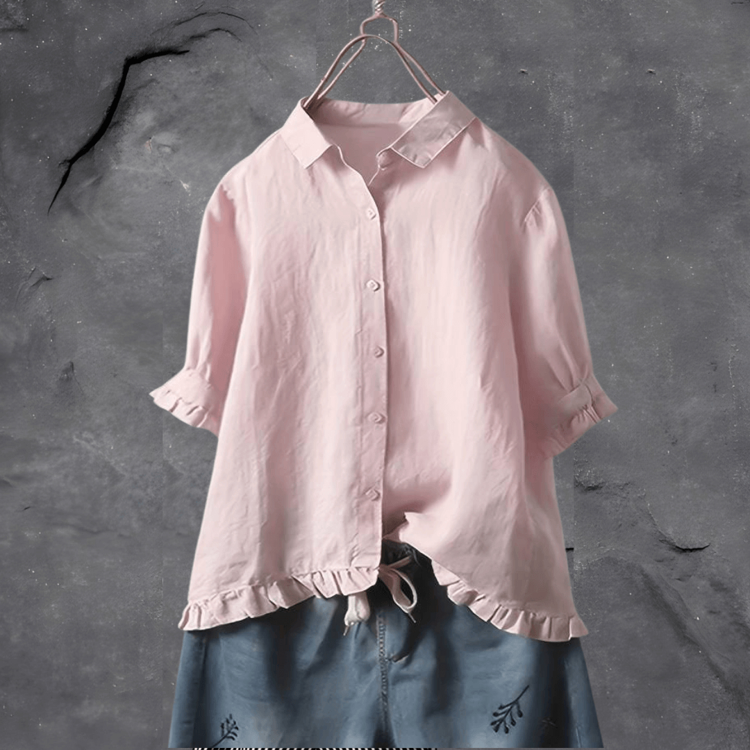Lola - Elegant Blus Med Fin Finish