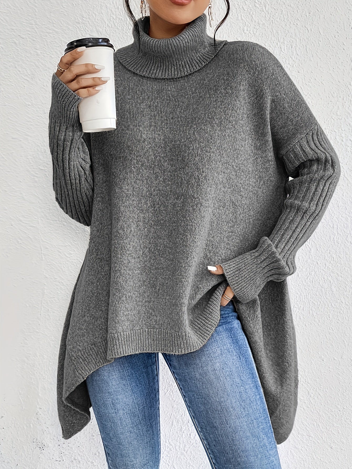 ALMA – MJUK POLONECK I OVERSIZE-MODELL