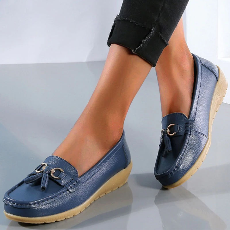 Maya - Bekväma Ortopediska Loafers, Stilrena och Stödjande