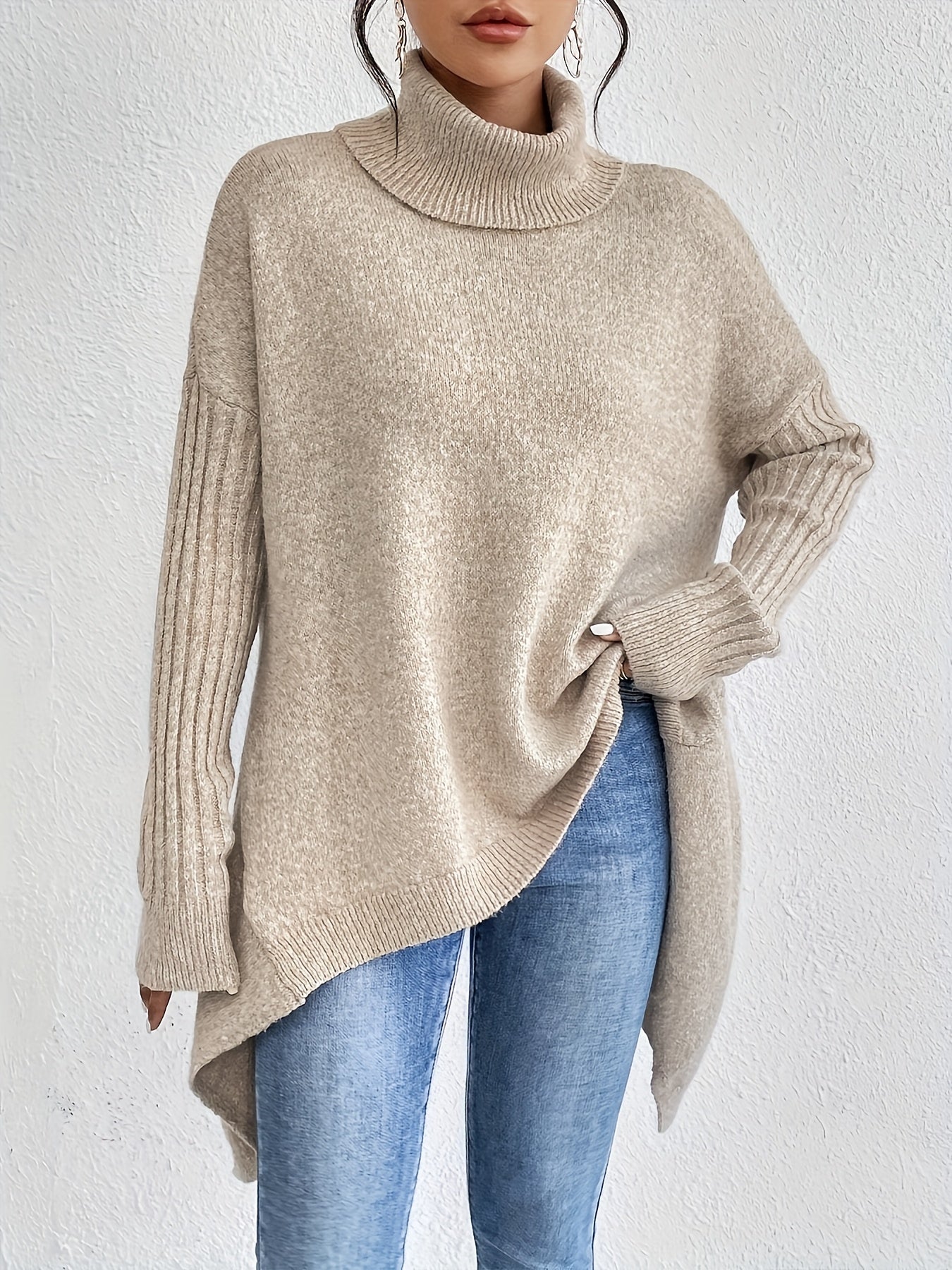 ALMA – MJUK POLONECK I OVERSIZE-MODELL