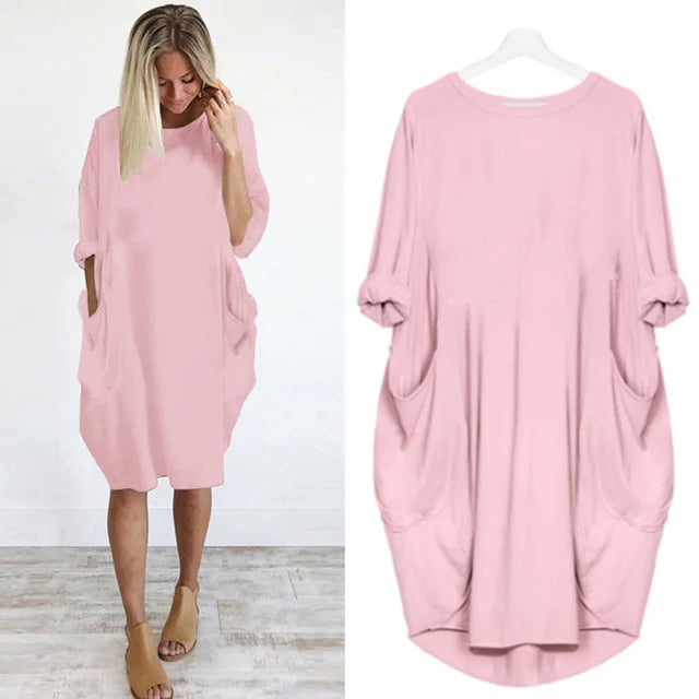 Demi - Oversized Skjorta Luftigt Och Bekvämt
