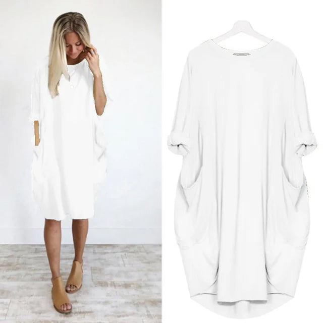 Demi - Oversized Skjorta Luftigt Och Bekvämt