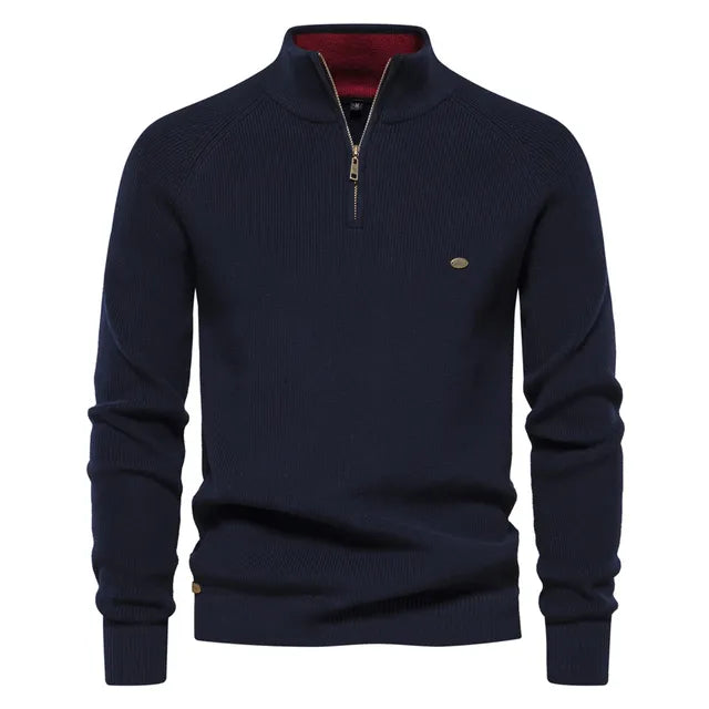 Alve™ | Stickad Zip-Up Tröja