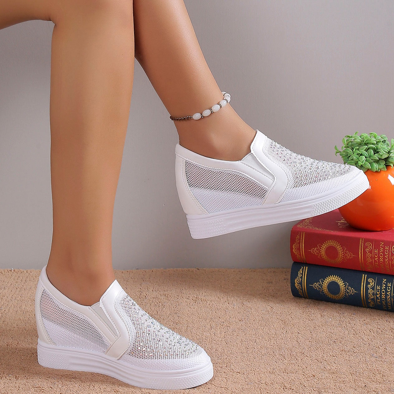 Zytra - Kvinnors Bekväma & Stilfulla Sneakers