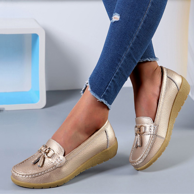 Maya - Bekväma Ortopediska Loafers, Stilrena och Stödjande
