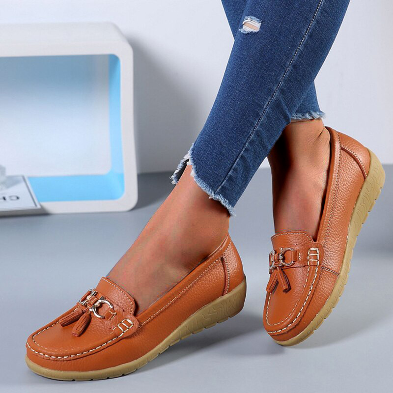 Maya - Bekväma Ortopediska Loafers, Stilrena och Stödjande