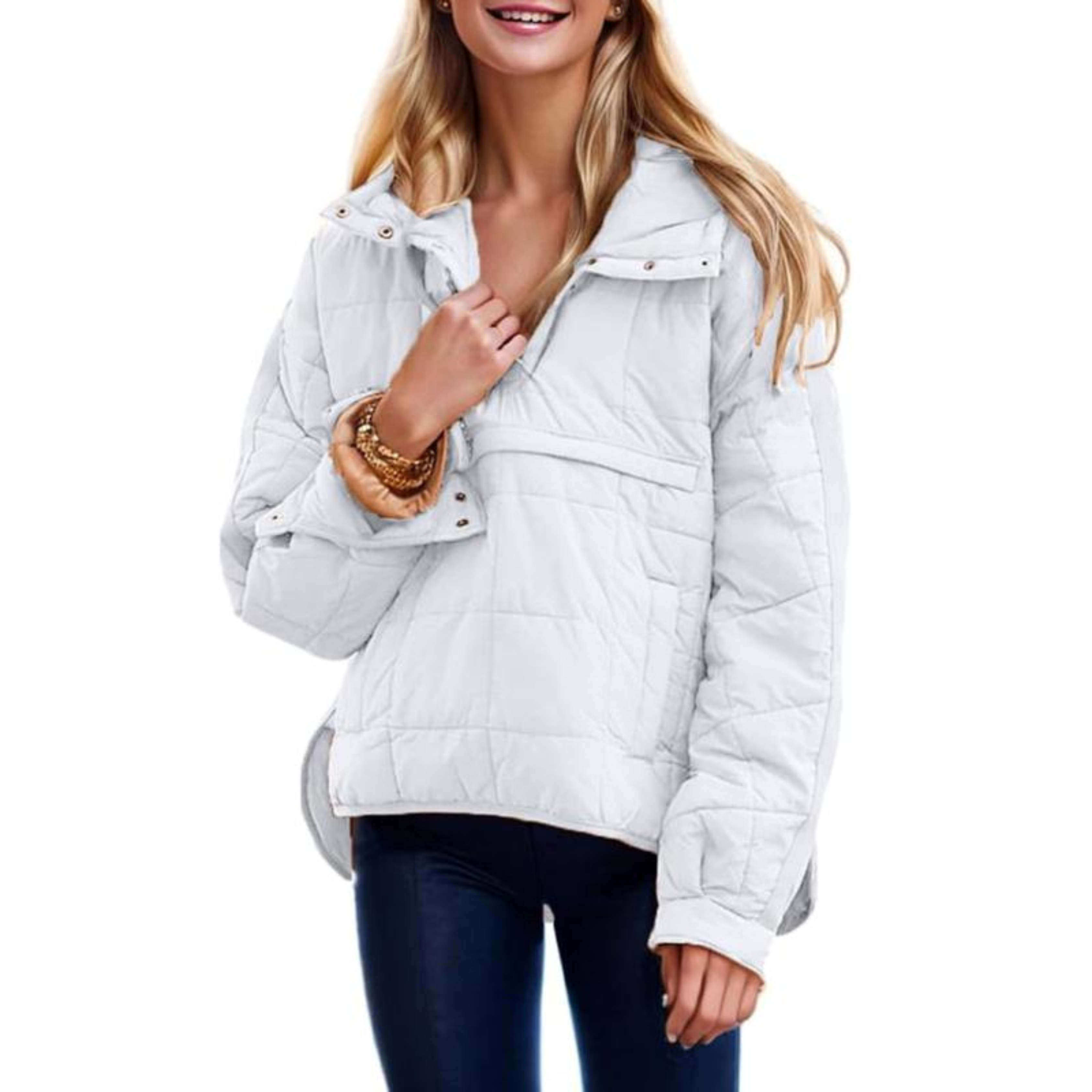 Elva - Oversized Huvtröja med Huva