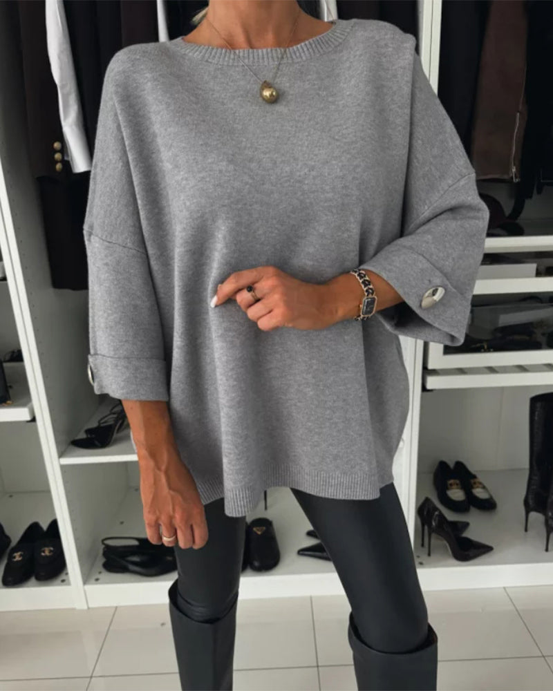 GUN – ELEGANT TRÖJA MED VIDA ÄRMAR