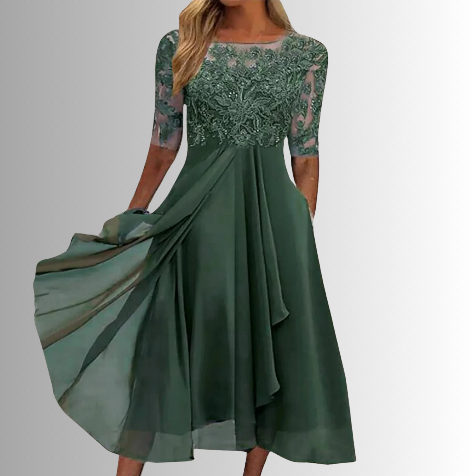 Elva - Elegant Spetsklänning