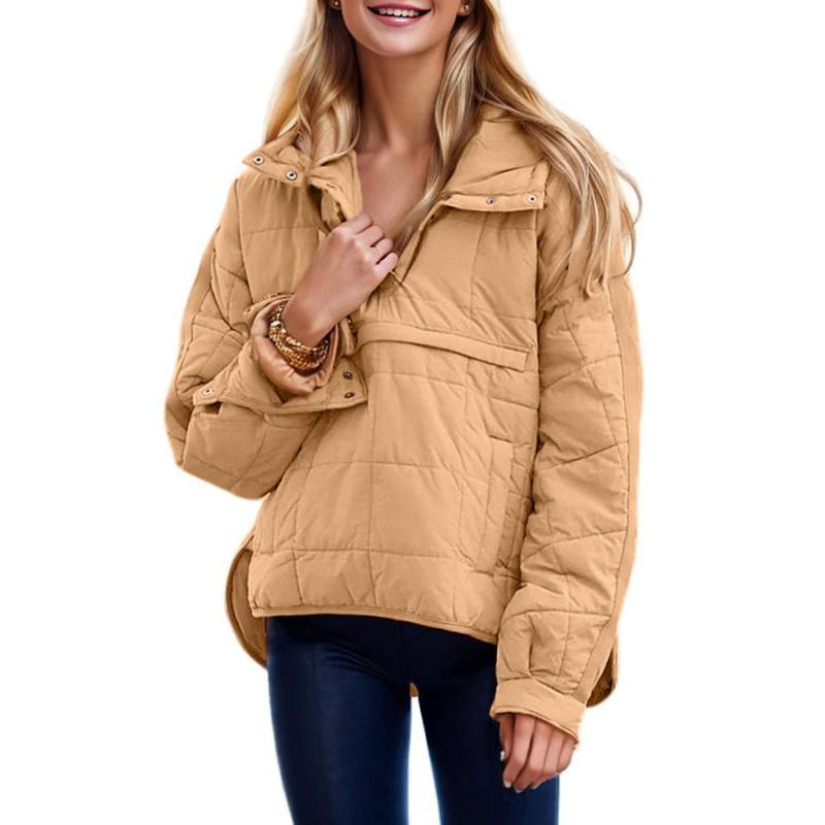 Elva - Oversized Huvtröja med Huva