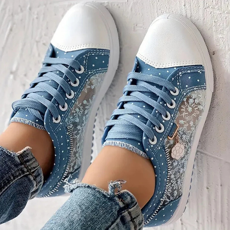 Jacqueline – Ortopediska Bekväma och Stilrena Sneakers