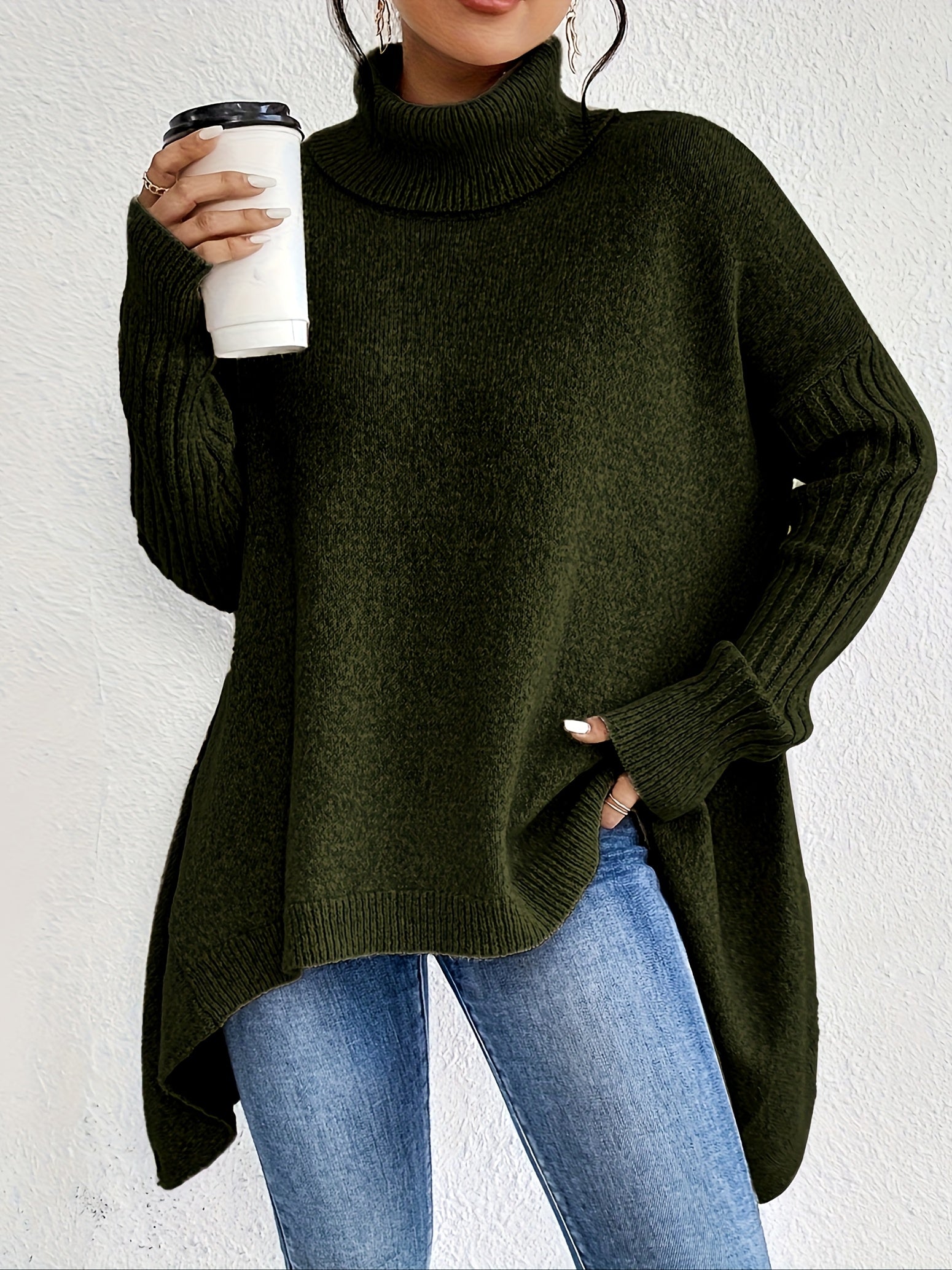 ALMA – MJUK POLONECK I OVERSIZE-MODELL