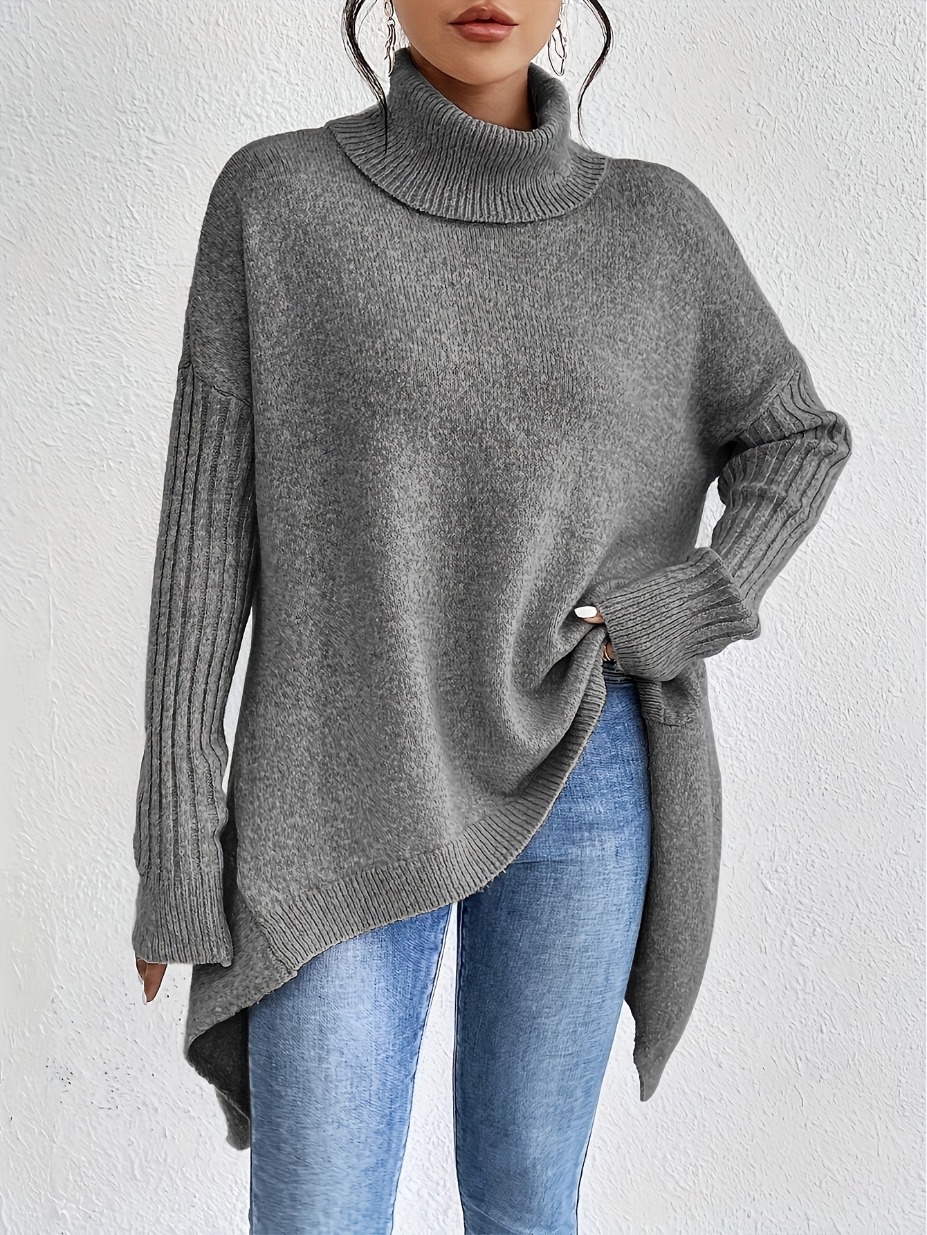 ALMA – MJUK POLONECK I OVERSIZE-MODELL