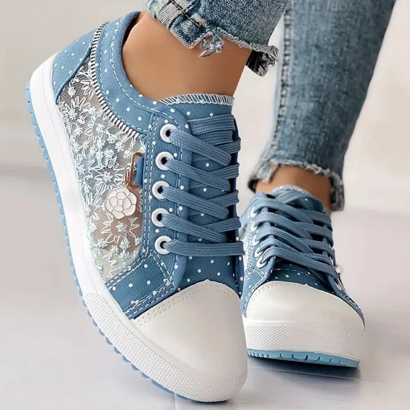 Jacqueline – Ortopediska Bekväma och Stilrena Sneakers