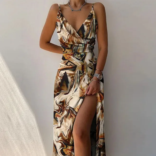 Helene - Elegant Lång Klänning