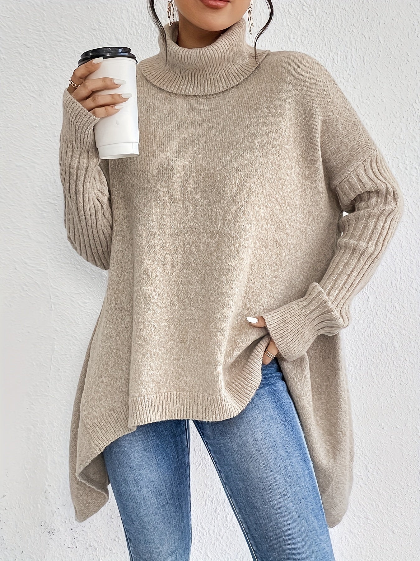 ALMA – MJUK POLONECK I OVERSIZE-MODELL