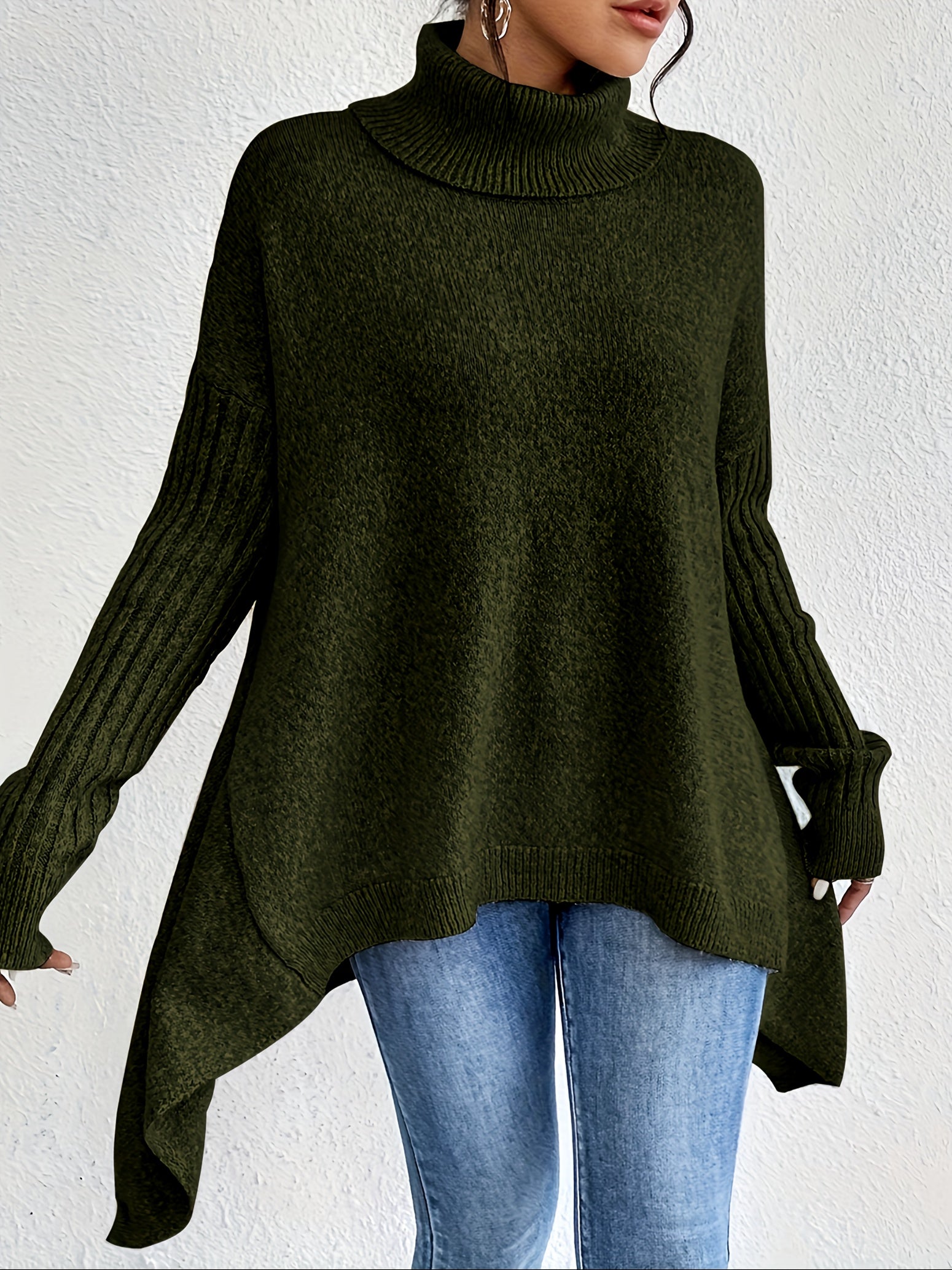 ALMA – MJUK POLONECK I OVERSIZE-MODELL