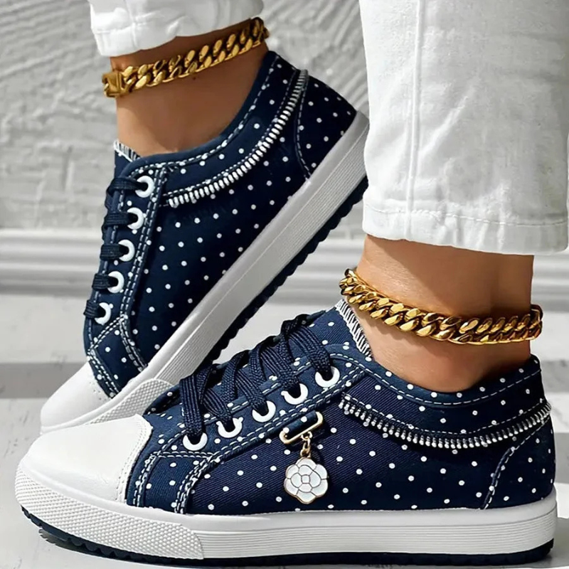 Jacqueline – Ortopediska Bekväma och Stilrena Sneakers