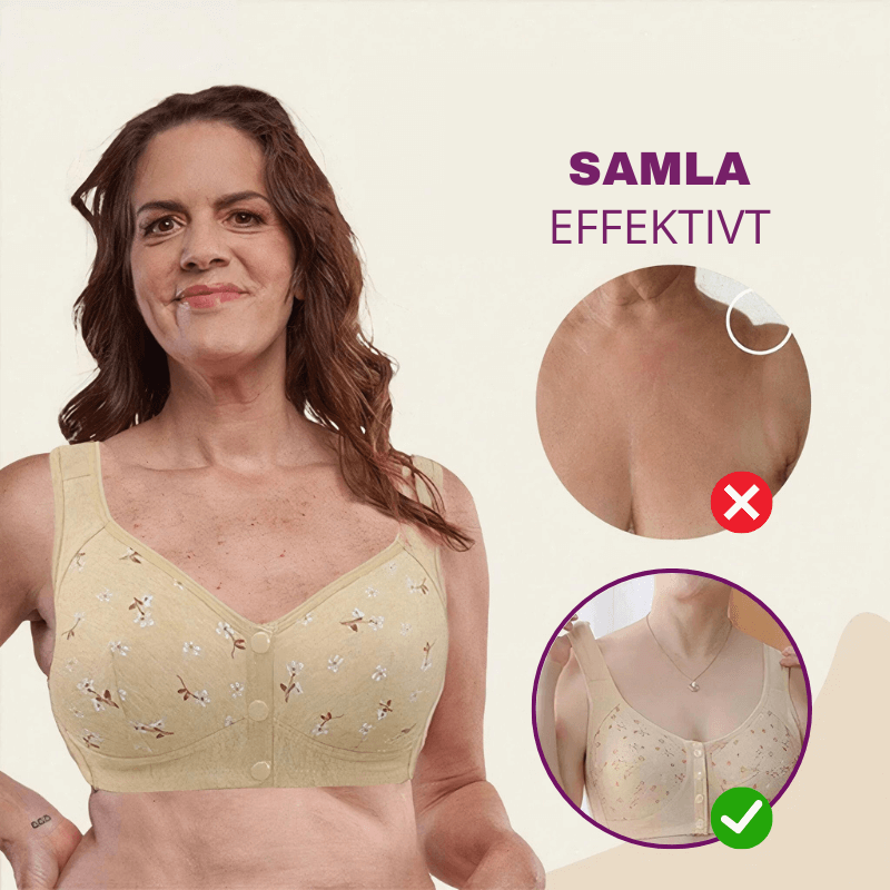 Elena™ - Andningsbar bhbh utan bygel och modest push-up