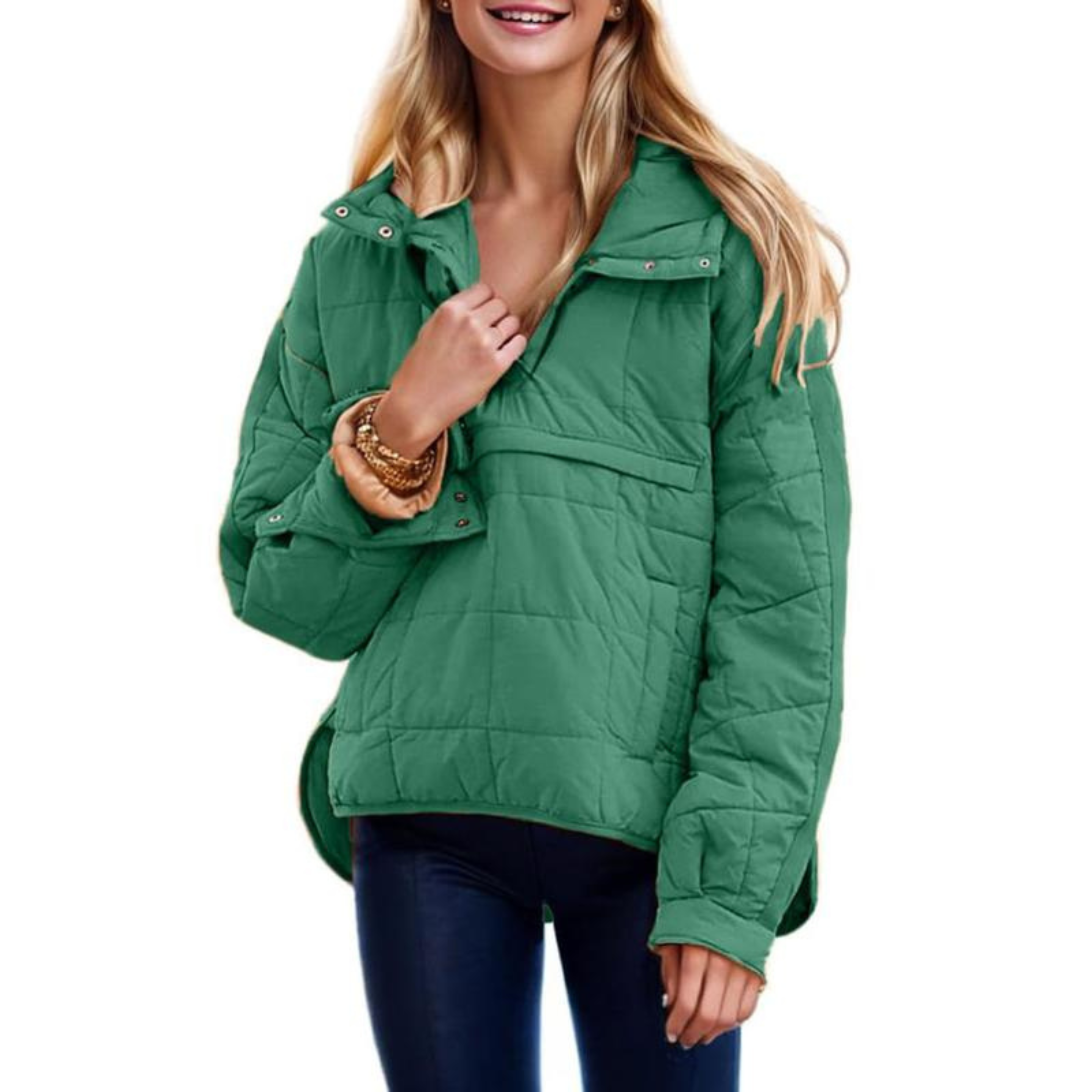 Elva - Oversized Huvtröja med Huva