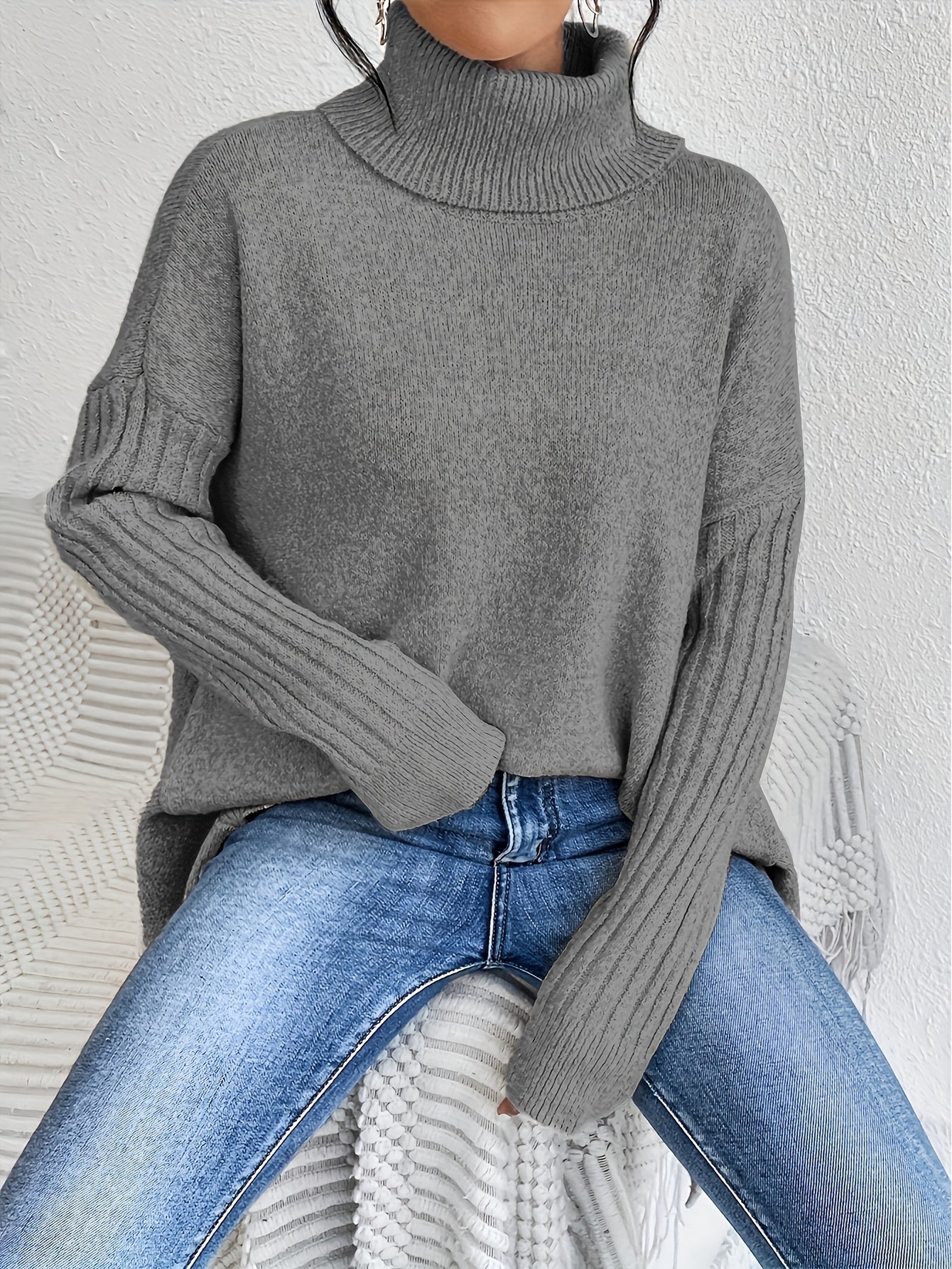 ALMA – MJUK POLONECK I OVERSIZE-MODELL