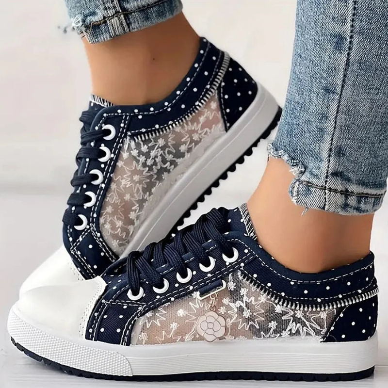 Jacqueline – Ortopediska Bekväma och Stilrena Sneakers