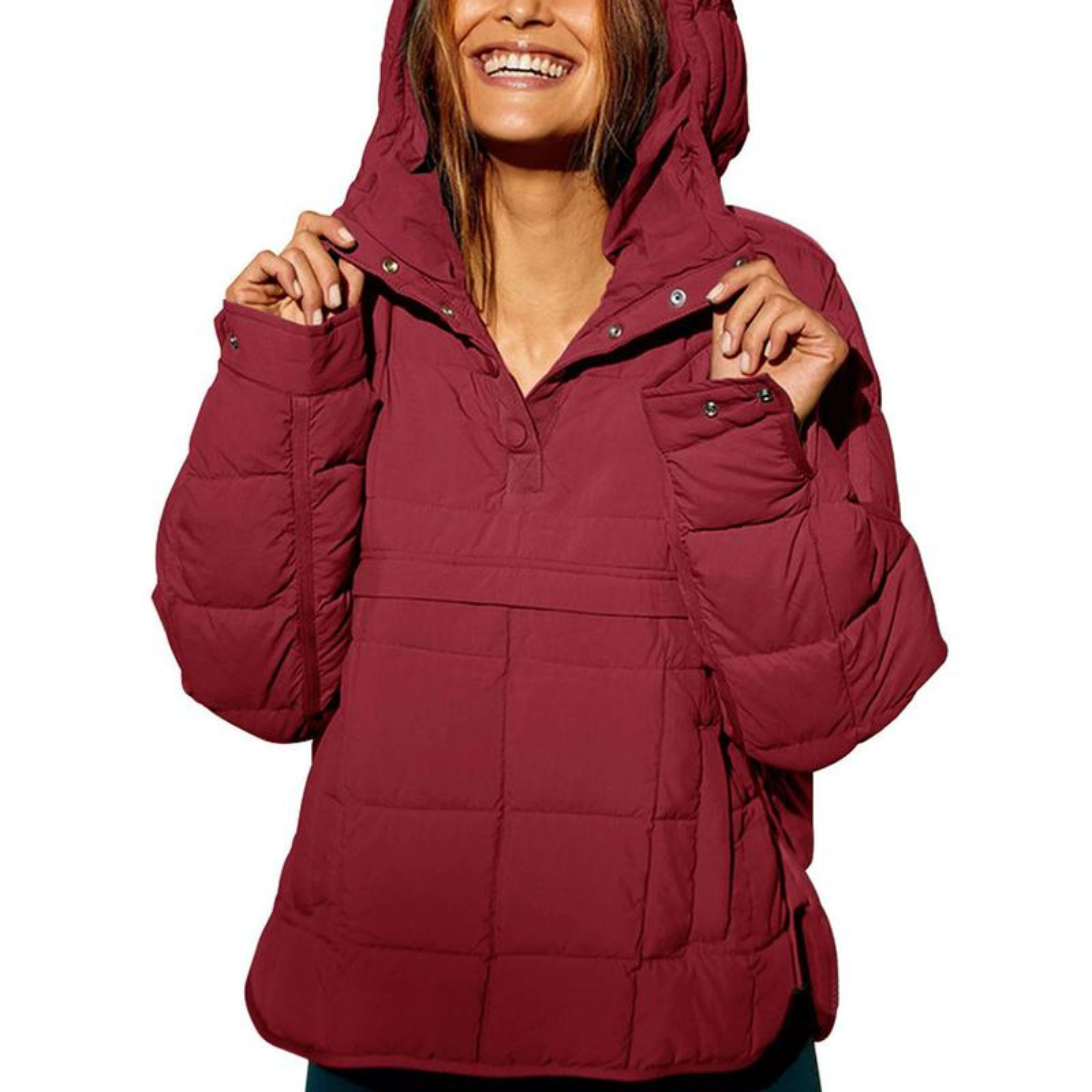 Elva - Oversized Huvtröja med Huva