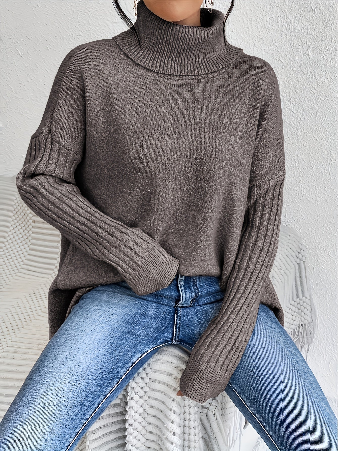 ALMA – MJUK POLONECK I OVERSIZE-MODELL
