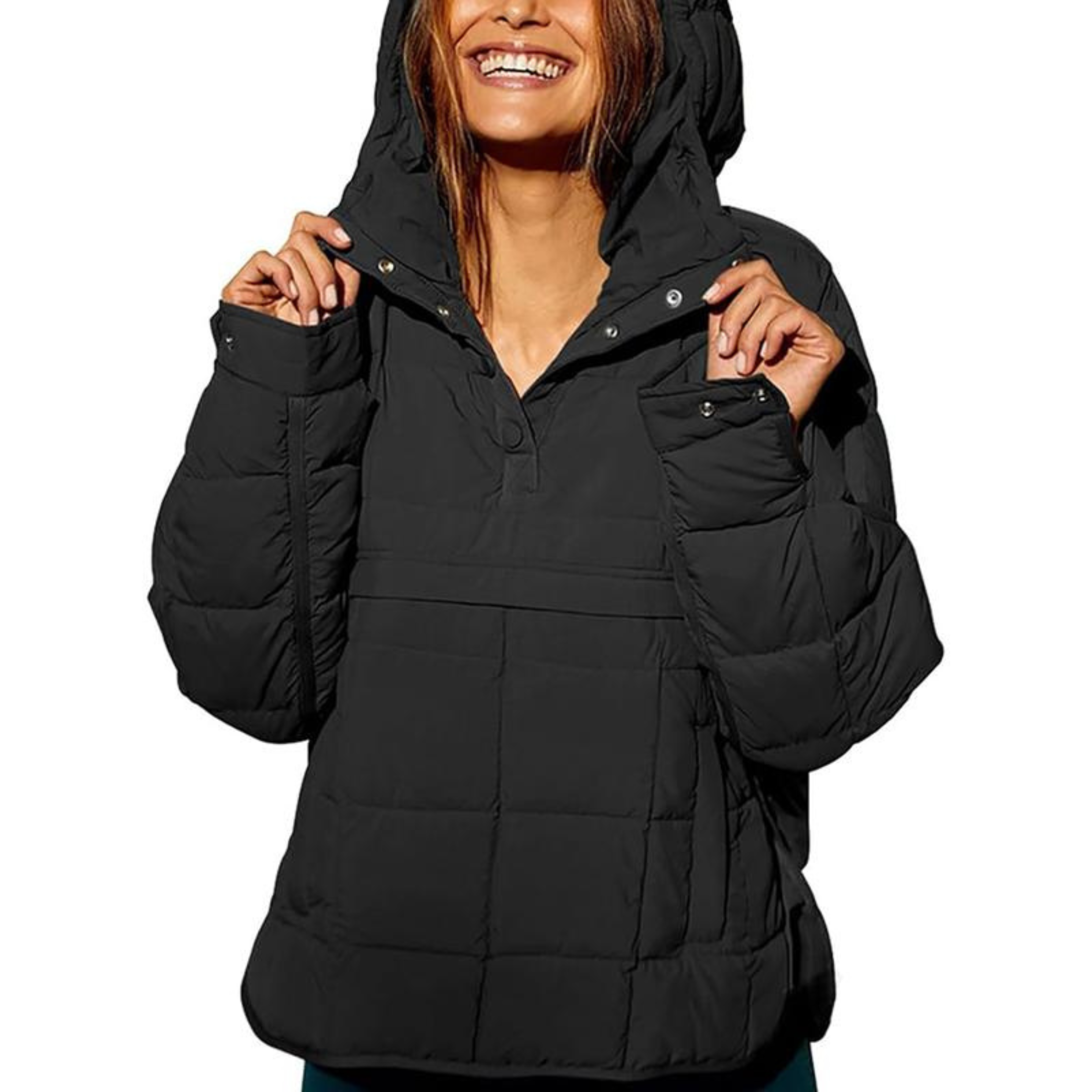 Elva - Oversized Huvtröja med Huva
