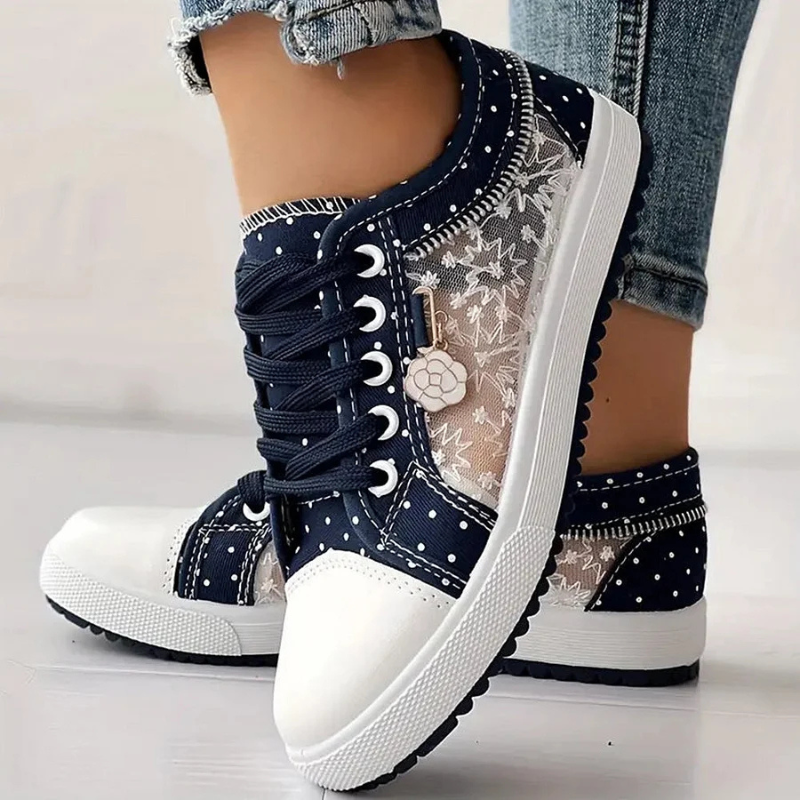 Jacqueline – Ortopediska Bekväma och Stilrena Sneakers