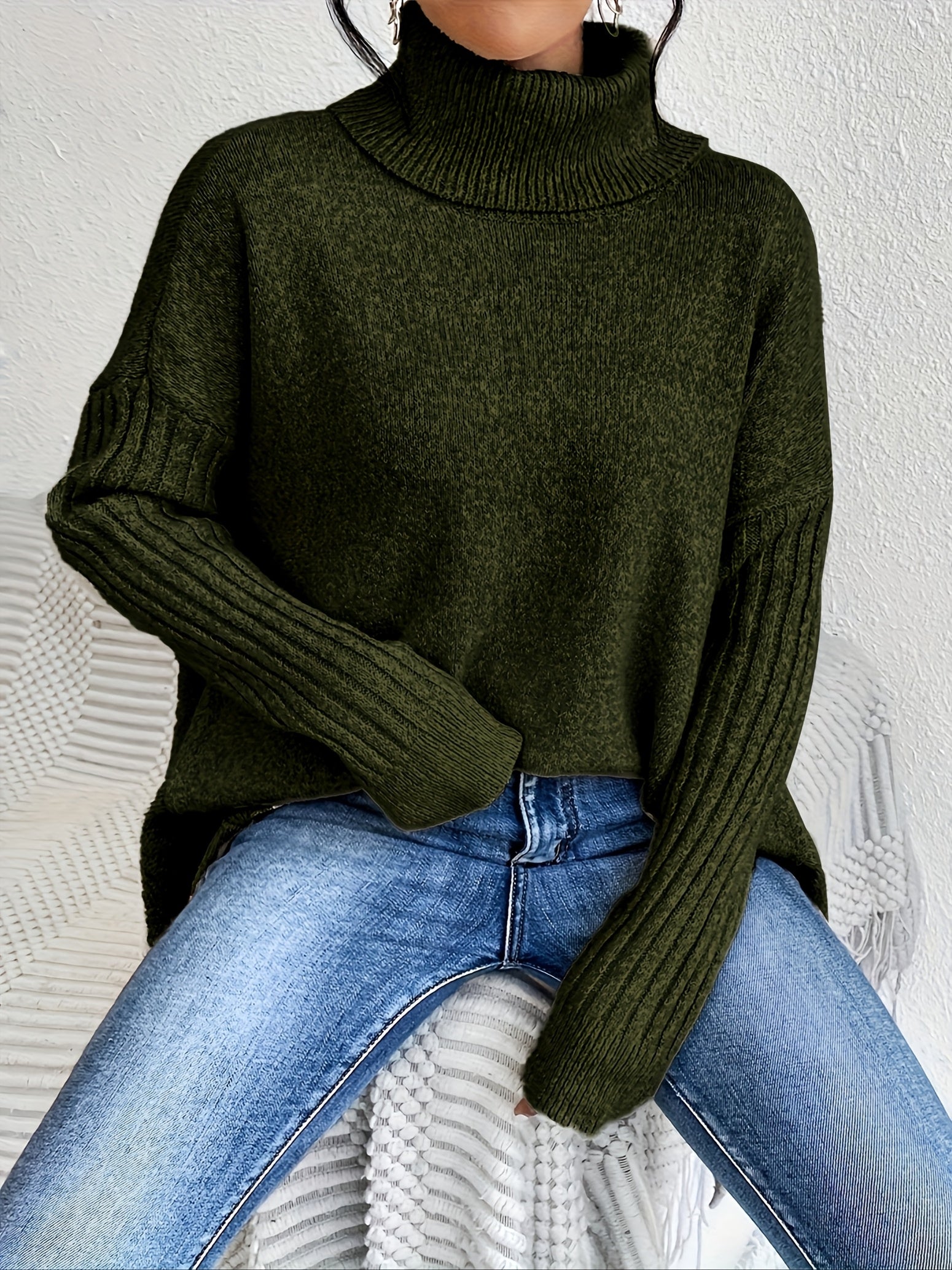 ALMA – MJUK POLONECK I OVERSIZE-MODELL