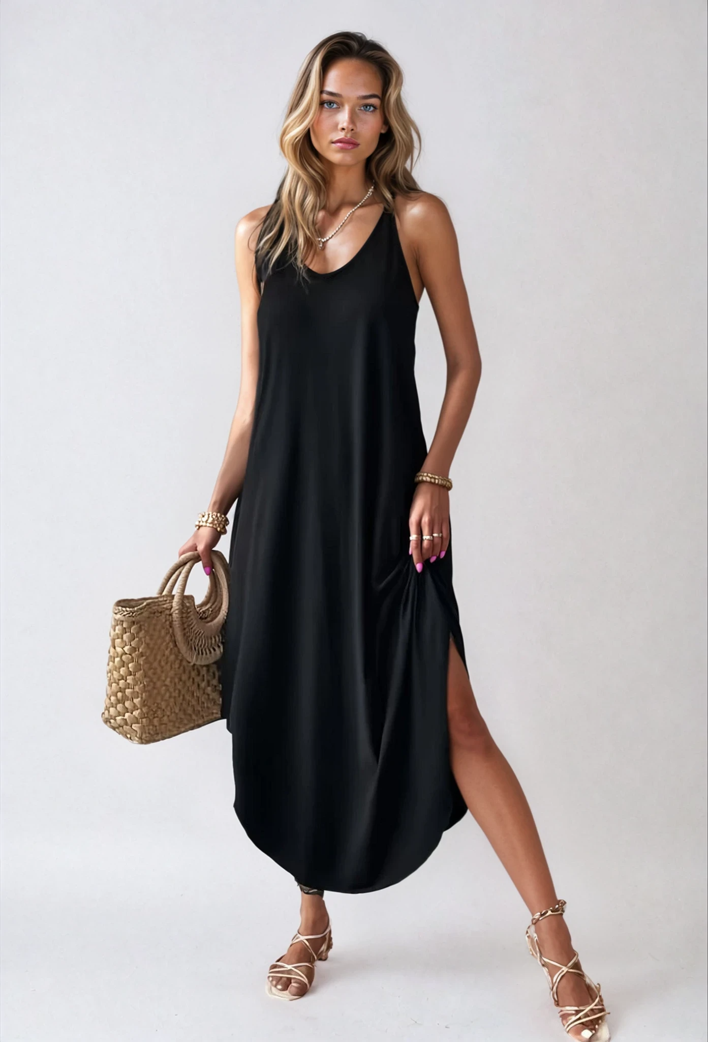 Zuleika - Naturlig Elegans och Sommarkomfort Klänning