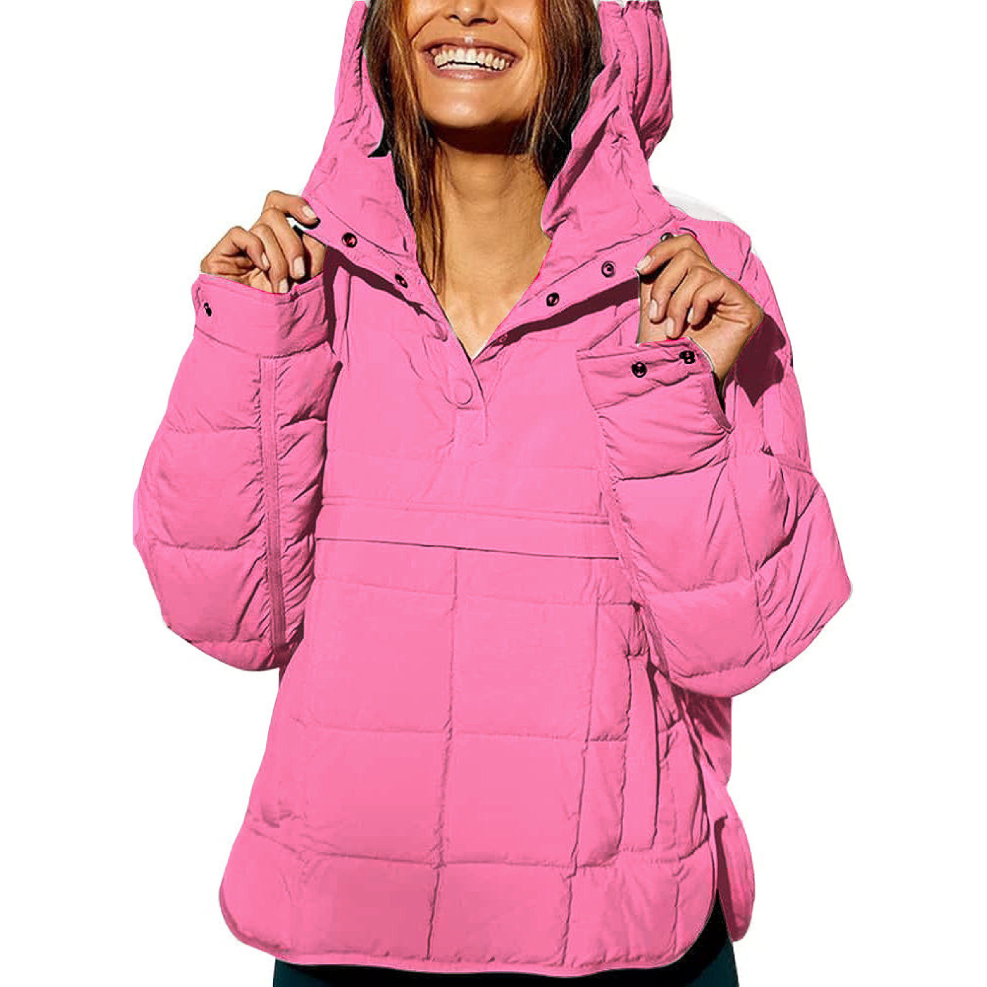Elva - Oversized Huvtröja med Huva