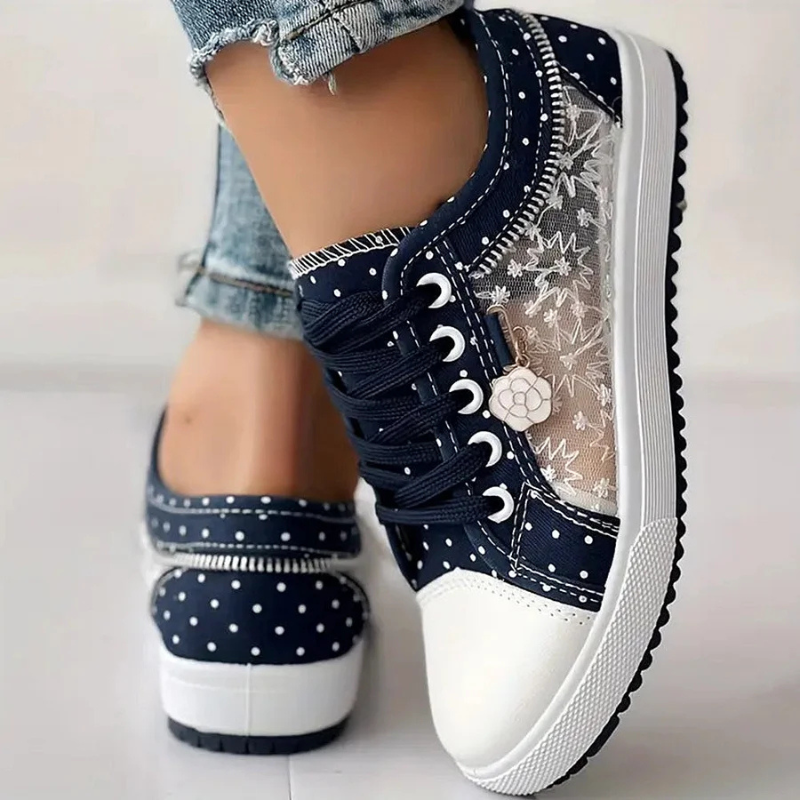 Jacqueline – Ortopediska Bekväma och Stilrena Sneakers