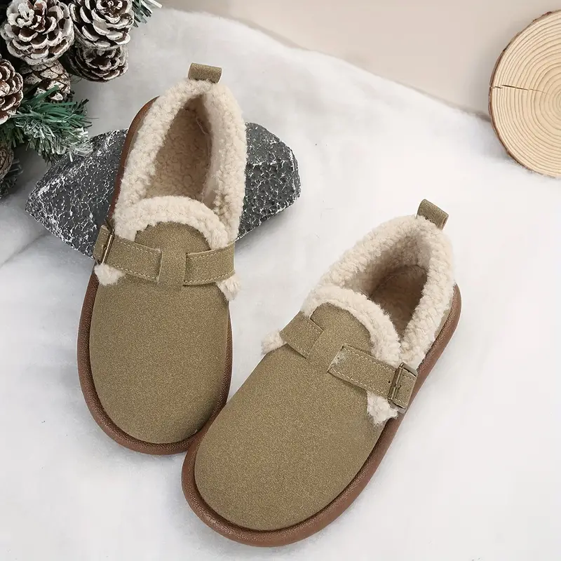 Nora - Plush Slip-On Bekväma Tofflor
