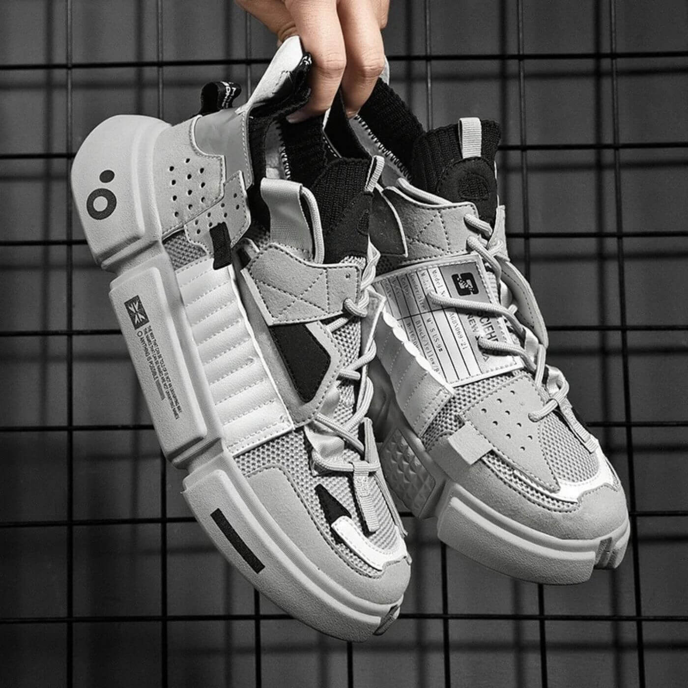 Gabriel - Estetiska Streetwear Sneakers i Lättviktsdesign