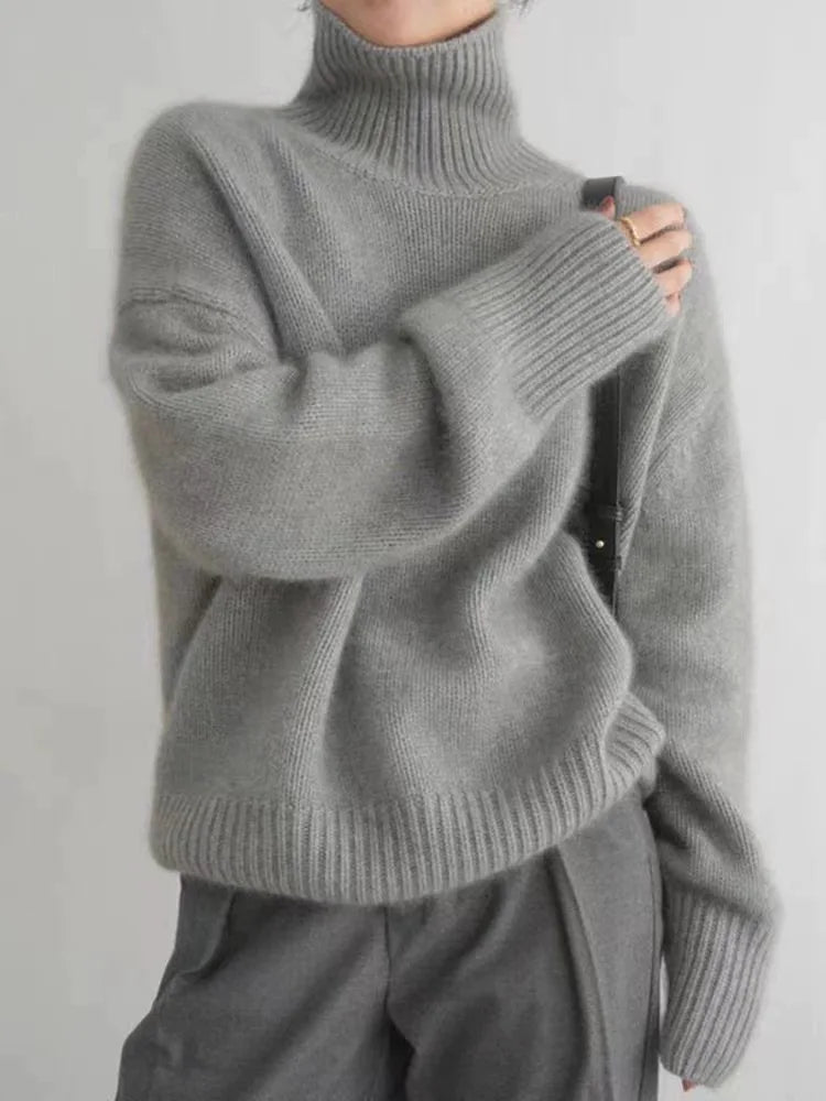 Collaria – Elegant Högkrage Tröja