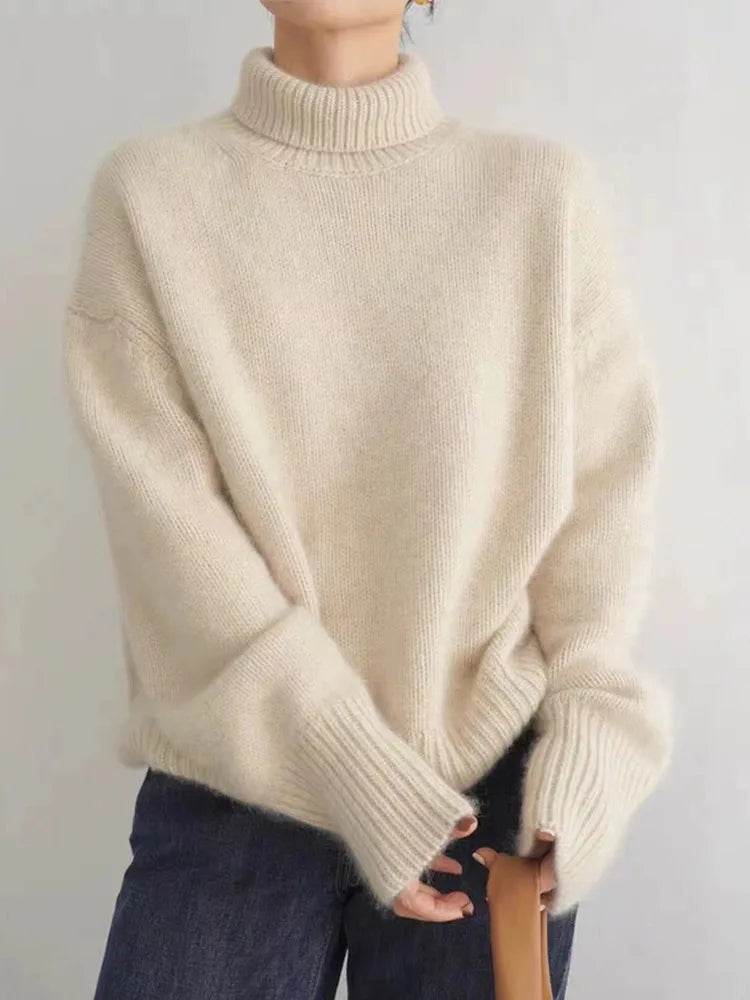 Collaria – Elegant Högkrage Tröja