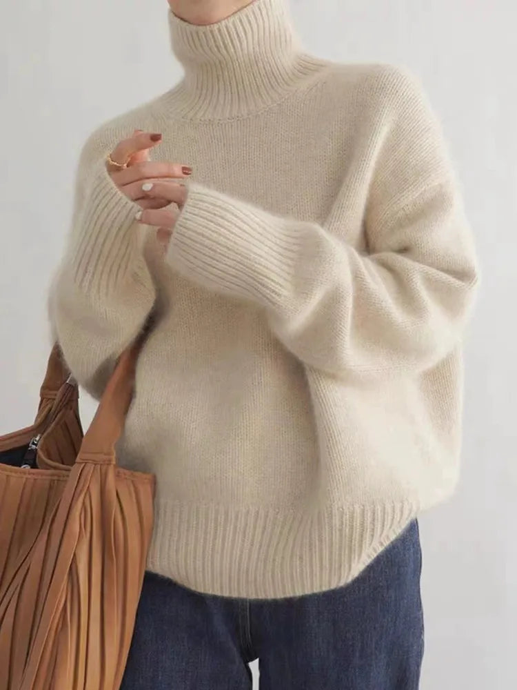 Collaria – Elegant Högkrage Tröja