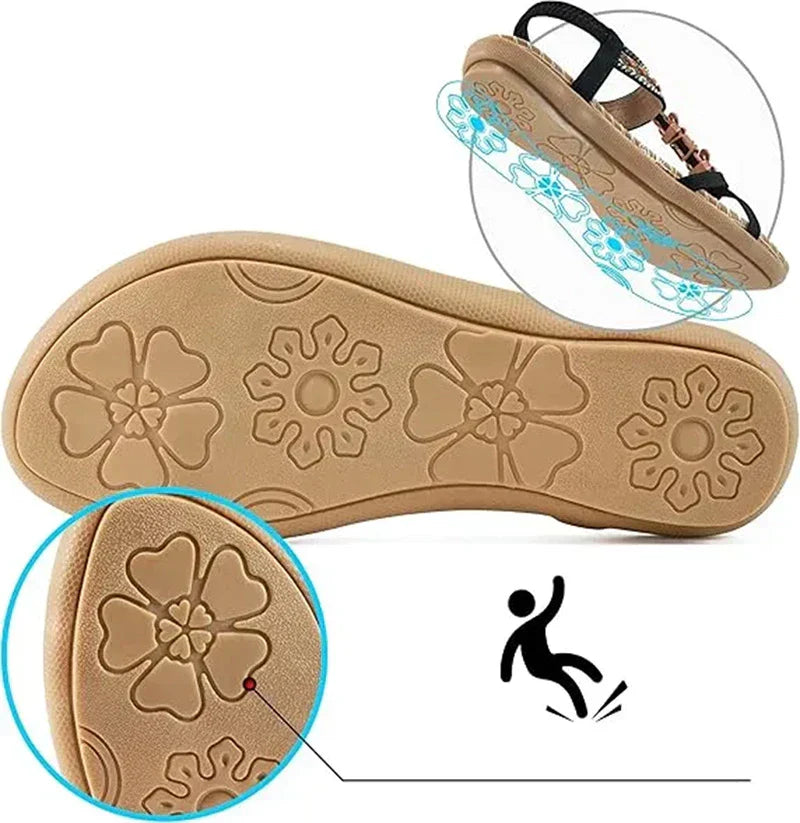 Skylar - Ortopediska Bekväma Sandaler