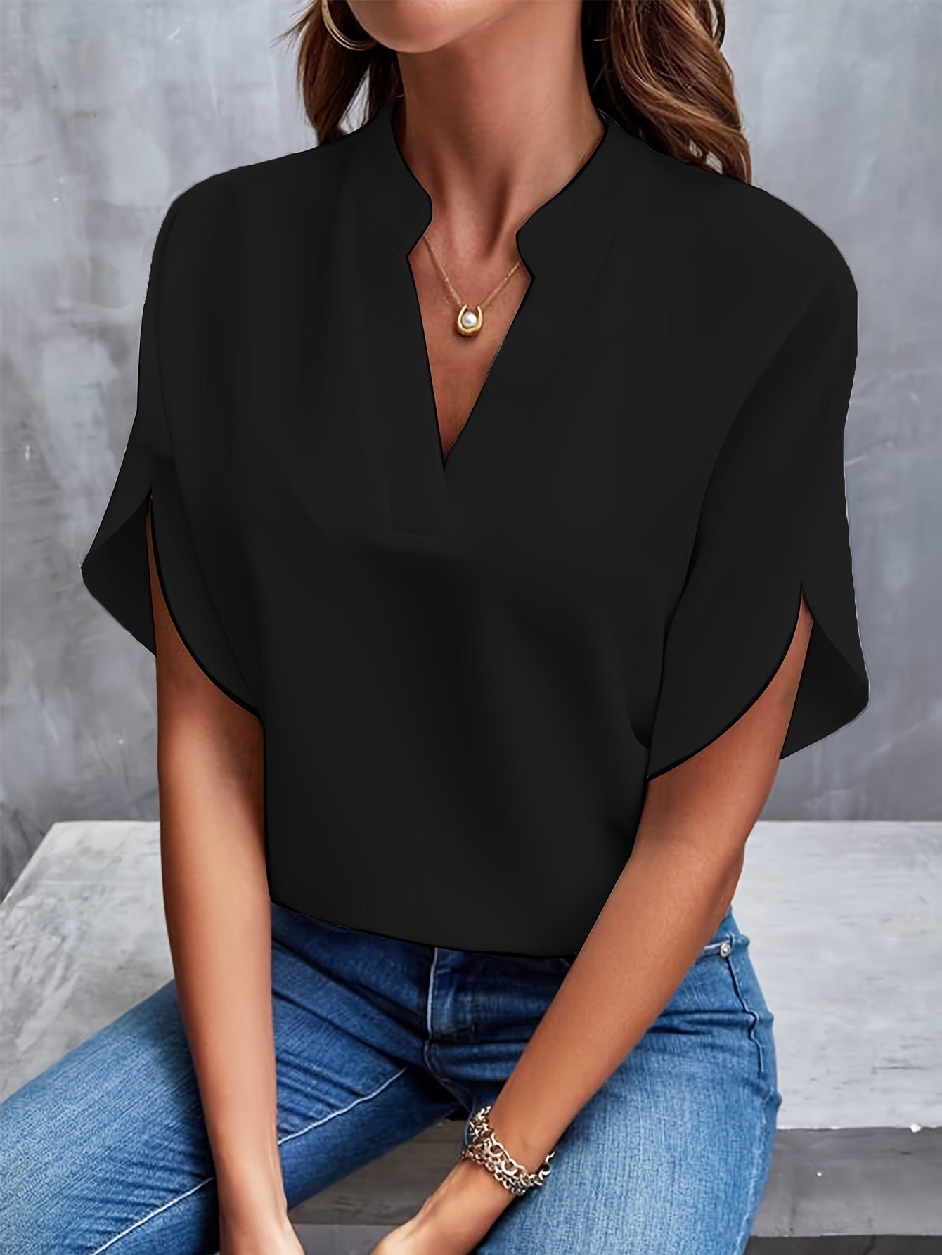 Vivi - Elegant Lätt Blus för Kvinnor