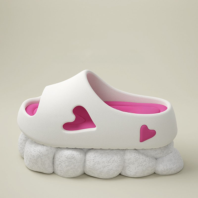 HeartSteps - Molniga Flip Flops med Lekfull Hjärtform