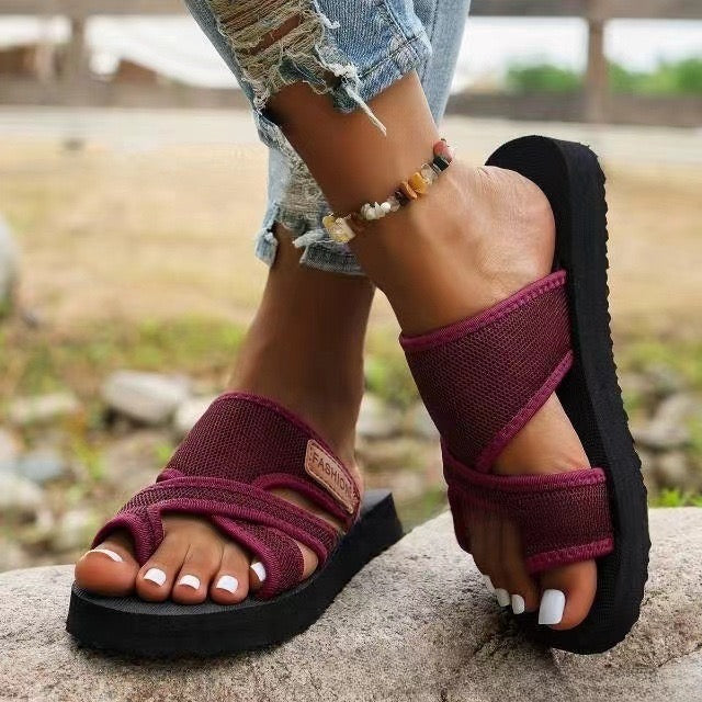 Elva - Bekväma Oacrtopediska Sandaler