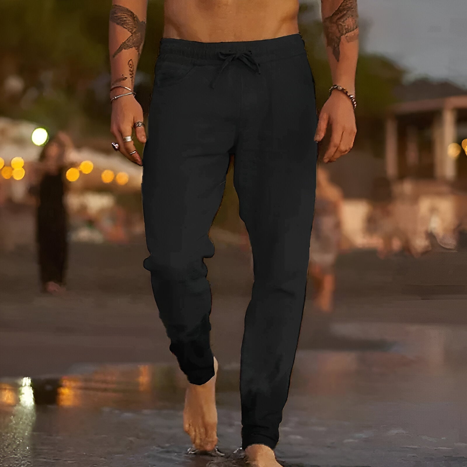 James - Casual Linnebyxor