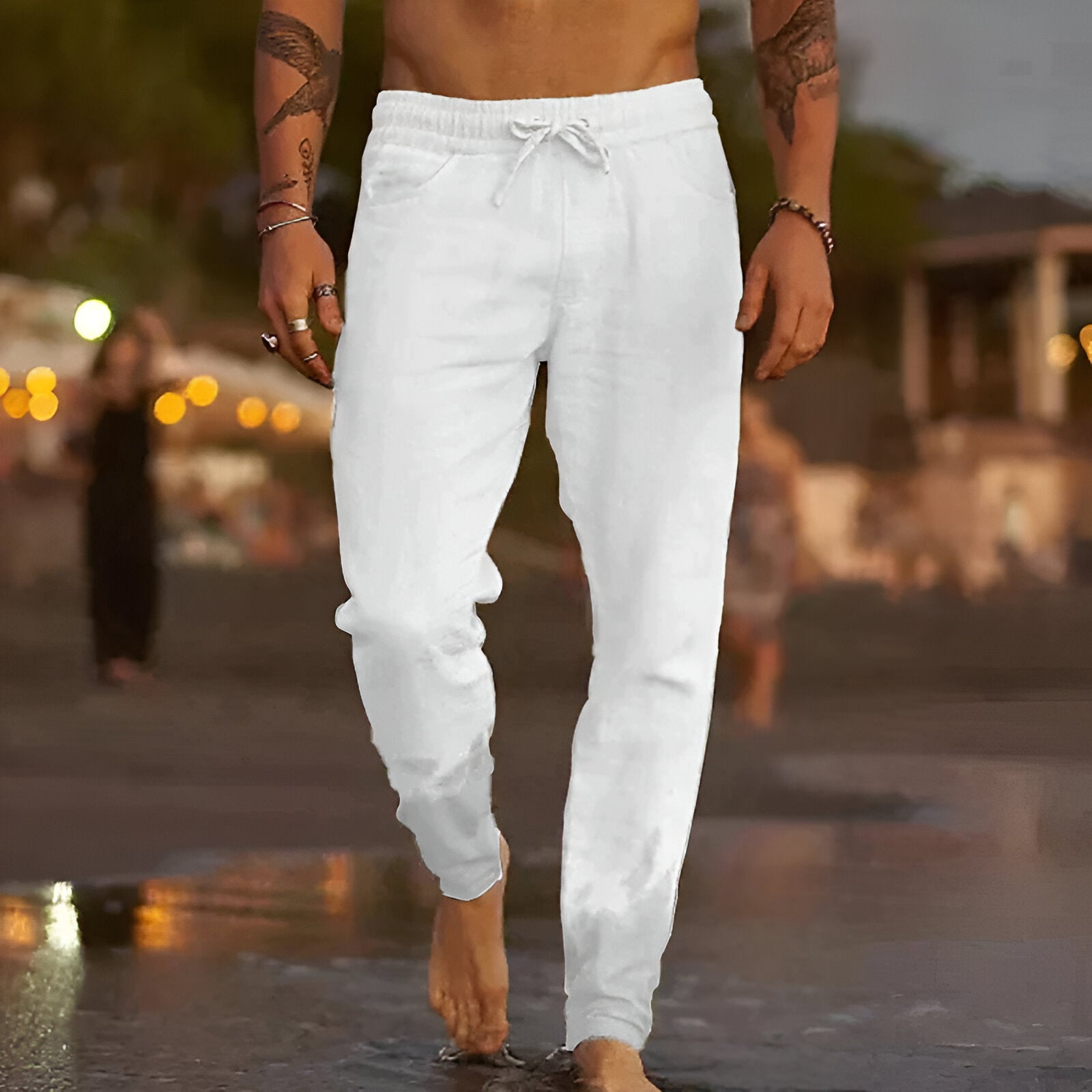 James - Casual Linnebyxor