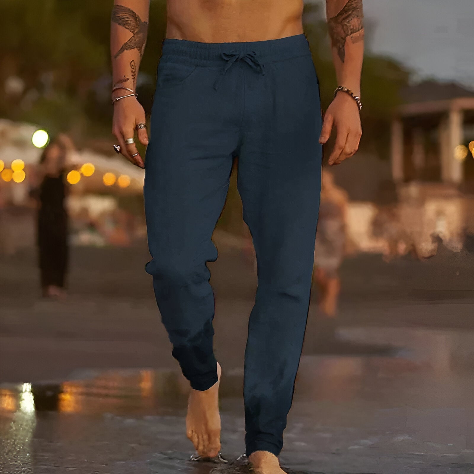 James - Casual Linnebyxor