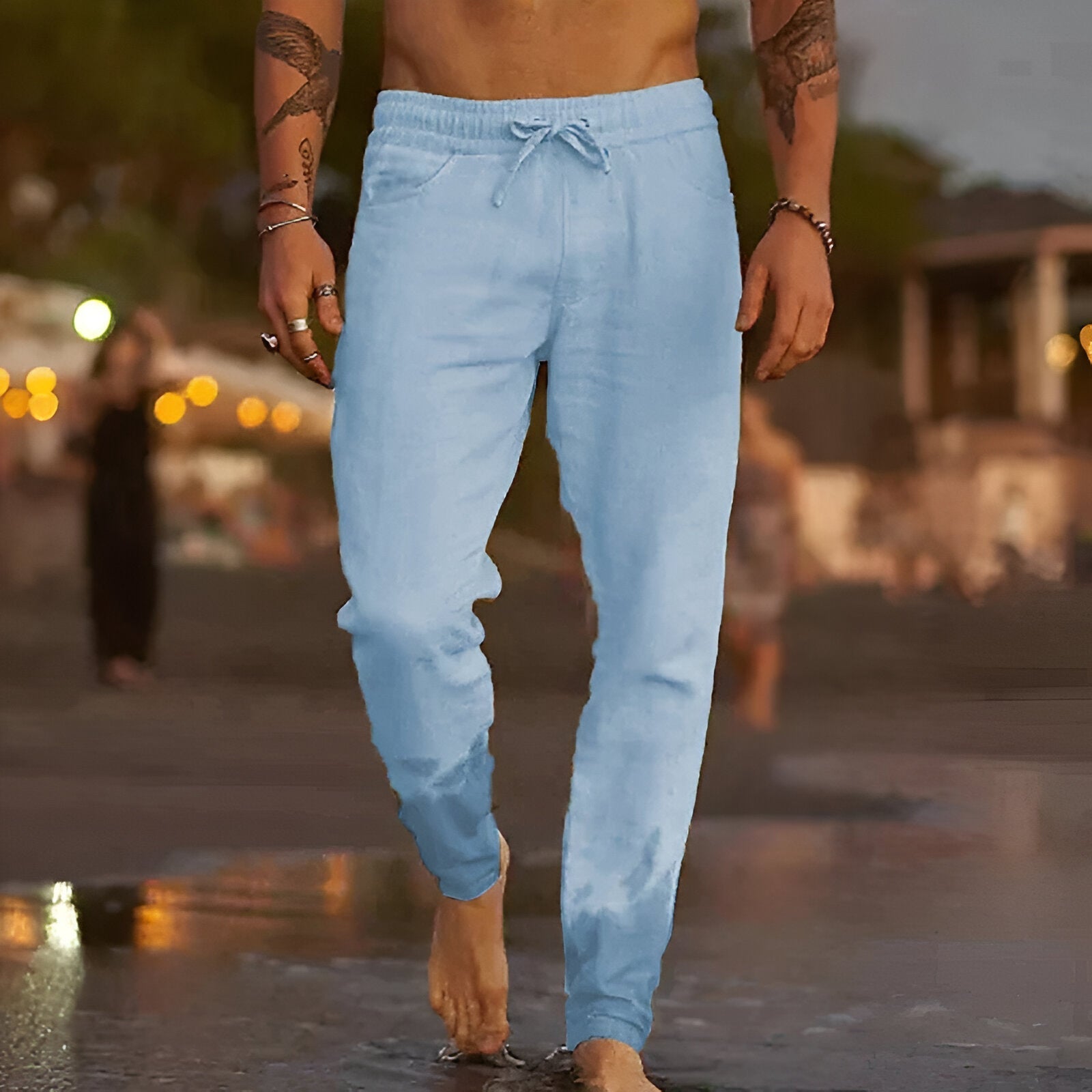 James - Casual Linnebyxor