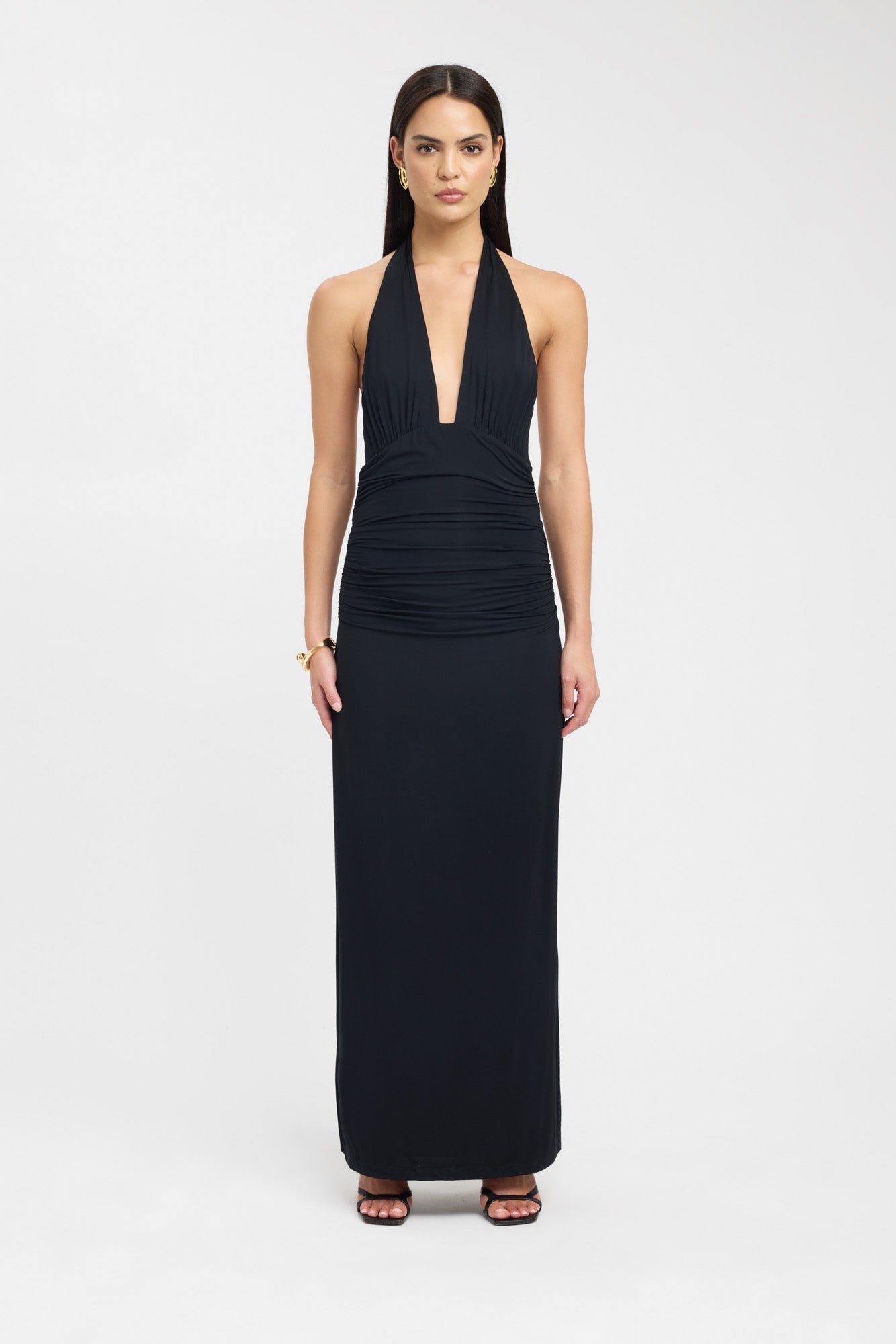 Elva - Elegant Halterneck Maxiklänning