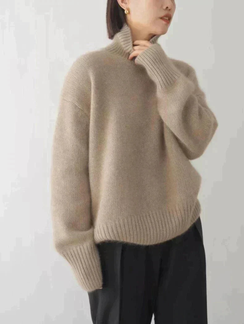 Collaria – Elegant Högkrage Tröja