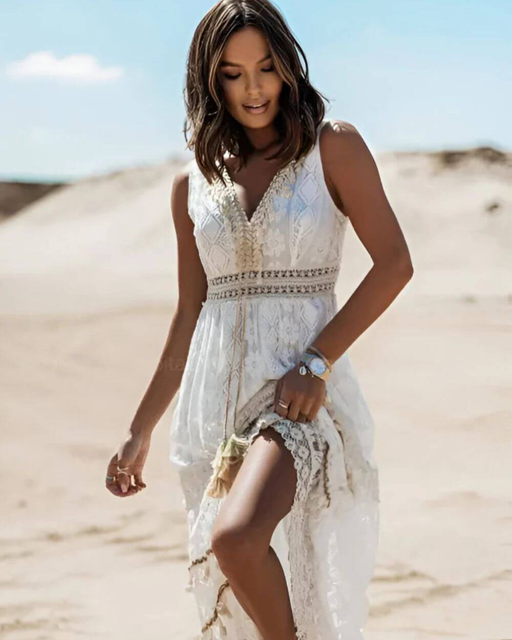 Ursula - Elegant Bohemisk Stilklänning